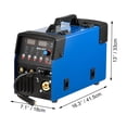 thumbnail image 4 of 3 in 1 Combined MMA MIG TIG Plasma Cutting 55 Amp Inverter Plasma Welding Machine Portable Welding Cutting Machine Plasma Cutter ,Long Lasting, 4 of 6