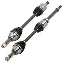 Pair Front Left Right CV Drive Axle For Nissan Juke FWD 2WD 2011 2012 2013 2014 w/ CVT Auto Trans - BuyAutoParts