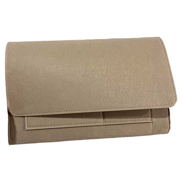 Cateissary Bolsa de lona para cama, organizador plegable y reutilizable, bolsa para cama, bolsa de lona, bolsa de mano para mujer Almacenamiento y organización del hogar de color crema