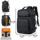 thumbnail image 4 of Mochila Equipaje de Cabina 45x36x20 Zhivalor Mochila de Viaje Ampliable easyjet Puerto USB Bolsa de Nylon para Laptop Bolsa de Viaje Impermeable de 17 Pulgadas Maleta de Cabina de Avión Easyjet, 4 of 7
