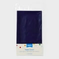 thumbnail image 3 of Rectangular Disposable Table Cover Navy Blue - Spritz, 3 of 3
