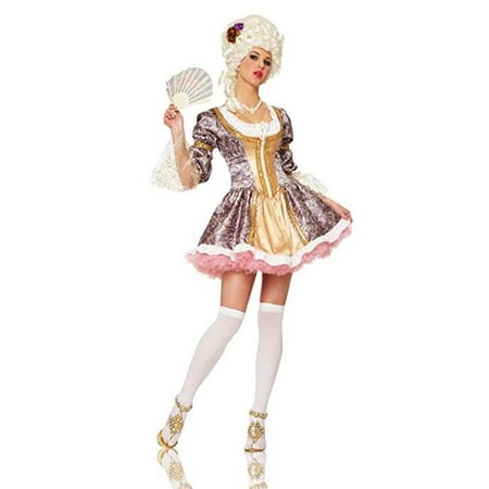 Womens French Queen Adult Costume, Large