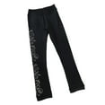 thumbnail image 4 of Pantalones de compresión de patinaje para niñas, mallas negras para mujer con cristales Flor 120 Cola Conjunto de pantalones de patinaje, 4 of 8
