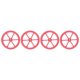 thumbnail image 2 of Hand Twist Nuts Leveling Wheel Hot Bed Die Springs MK8 Nozzles Set 3D Printer Accessories, 2 of 5