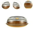 thumbnail image 6 of deevoka Round Plate Cover 28cm Multipurpose for Food Meal Preps Dish Cover yellow, 6 of 9