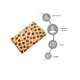 thumbnail image 5 of Cobija Manta Frazada Juana Gallo Diseño de Leopardo Animal Print Ultra Suave y Ligera Alta Calidad, 5 of 5