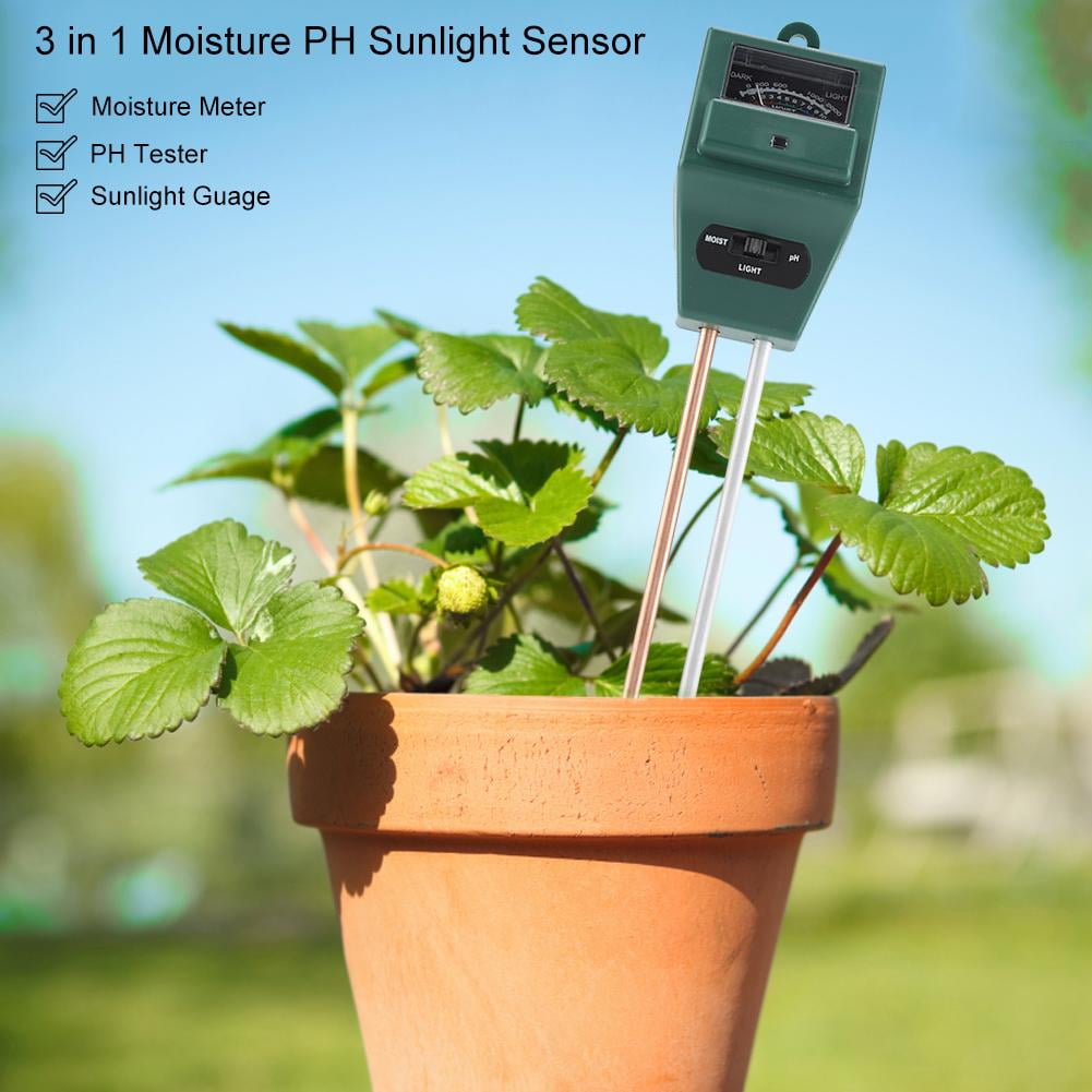 Garosa Moisture PH Sunlight Sensor, 3 in 1 Sunlight Sensor Garosa Moisture PH Sunlight Sensor, 3 in 1 Sunlight Sensor