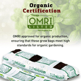 thumbnail image 4 of Harris Seeds - 15 Liter Coir Grow Slabs - Hydroponic White with Green Writing - 5 Pieces, 4 of 5