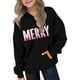thumbnail image 5 of Sudadera con capucha para niñas y niños, sudadera de manga larga con cuello redondo y estampado de moda, jersey con bolsillo, sudadera de poliéster para niñas, 5 of 8