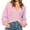 Pink, variant on Women's Deep V-Neck Button Cardigan, Soft Knit Sweater with Open Front Design, Solid Color Pullover for Women, Casual Knitwear with Button Closure, Comfortable Daily Wear Knit Top Beige L