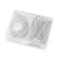 thumbnail image 4 of LEEYNEER70Pcs Curved Sewing Needle Curved Needles Set for Craft Projects Silver, 4 of 8
