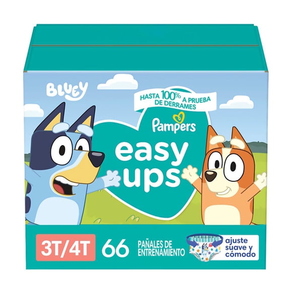 Calzon Entrenador Pampers Easy Up Niña Etapa 3 66 Piezas