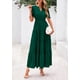 thumbnail image 3 of Vestido midi PRETTYGARDEN Mujer Casual Verano 2025 Verde, 3 of 8