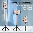 thumbnail image 4 of CMYBabee Selfie Stick, Tripod, 40in Retractable Selfie Stick Tripod with Remote, 2 Level Fill Light, Selfie Tripod for Iphone Android, 4 of 10