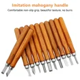 thumbnail image 7 of Basic Knife Wood And PCS Woodworking Gouges Cut Hobbyists 12 Chisels Beginner for Tools Tools Wood Detailed for DIY Hand Carving (12pcs), 7 of 7