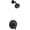 Matte Black, variant on Kohler TS97077-4G-2MB Rite-Temp Shower Trim Kit, 1.75 GPM - Vibrant Brushed Moderne Brass