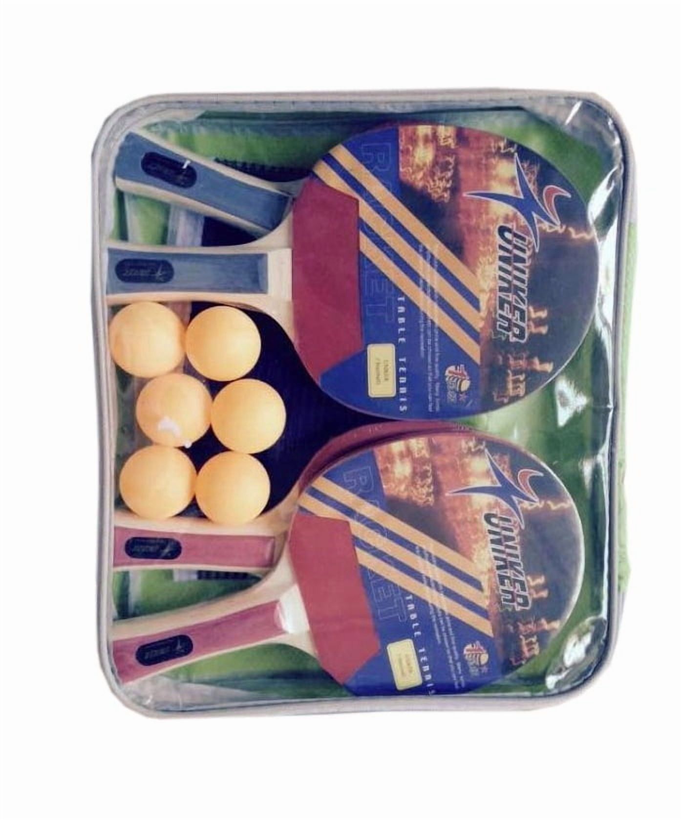 Pool Central Deluxe Ping Pong Game Set with Carry Case