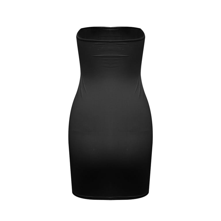 Summer Saving Wycnly Dresses for Women Night Party Club Sexy Strapless Ruched Bodycon Mini Dresses Tube Top Sleeveless Solid Summer Short Formal Dress Black m - Walmart.com Summer Saving Wycnly Dresses for Women Night Party Club Sexy Strapless Ruched Bodycon Mini Dresses Tube Top Sleeveless Solid Summer Short Formal Dress Black m - Walmart.com