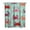 White-128, variant on Ocean Theme Crab Shower Curtain Liner - Marine Life Water Resistant Fabric, Washable Bathroom Decor with Tropical Style,72x84in