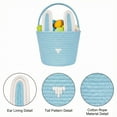 thumbnail image 2 of Yanxiao Easter Bunny Baskets, Easter Egg Storages with Cute Bunny Ears, Easter Gifts Bags Egg Hunt Baskets for Girls Baby Kids Children, Blue, 2 of 8