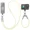 Beige, variant on Camera Strap for Insta360 X5 X4 for GoPro 13 12 11 for DJI Osmo 360 Pocket 3 4 Action 5 6, Nylon Material Crossbody Lanyard Camera Accessories, Wrist Strap with 1/4" Threads, Metal Buckle, Blue
