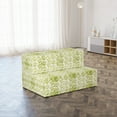 thumbnail image 4 of Botanical Foldable Mattress, Olive on Leafy Branches, 74.8" x 39.4", Avocado Green Ivory, by Ambesonne, 4 of 6