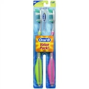 Oral-b Glide Toothbrush Soft Regular Head Colors May Vary 2 Each (Pack Of 2)