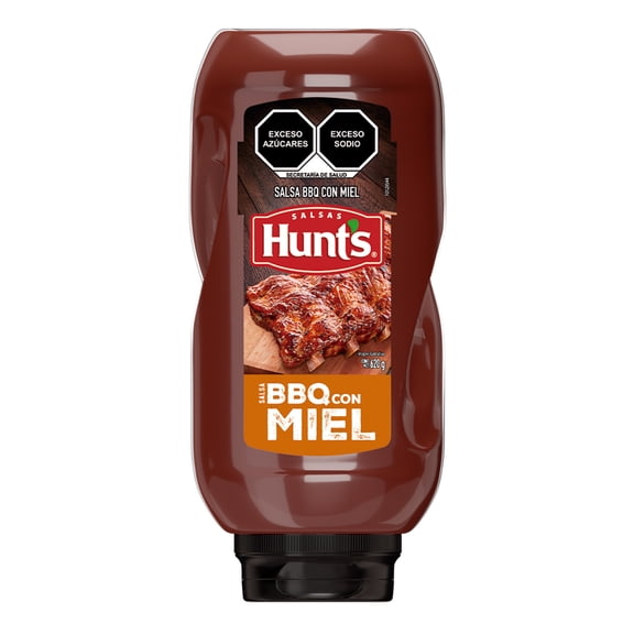 Salsa BBQ Hunts con miel 620 g