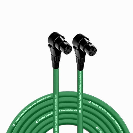 Coluber Cable - Right Angle XLR Female to Right Angle XLR Cable Female