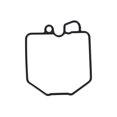 thumbnail image 5 of Carburetor carb Float Bowl Gaskets for Honda CB1100 CB1000 CB900 CB750 GL1100, 5 of 8