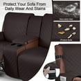 thumbnail image 2 of Aorsher 100% Waterproof Recliner Chair Cover, Recliner Chair Cover Furniture Protector with Elastic Straps for Kids, Reclining Couch Covers for Pets, Dogs, 2 of 13