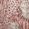 thumbnail image 1 of oneOone Cotton Cambric Orange Fabric Animal Skin Sewing Fabric By The Yard Printed Diy Clothing Sewing Supplies 42 Inch Wide-QS, 1 of 6