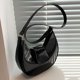 thumbnail image 1 of Bolso bandolera de moda para mujer Bolso de media luna simple para regalo de cumpleaños (negro) Sywqhk Para Estrenar, 1 of 8