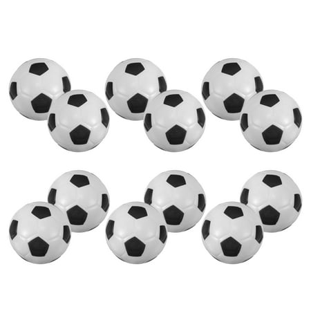HOOWIFFY 12-Pack Sports Themed Party Favors PU Soccer for Event Fun Relaxation and Fan Gear Accessories