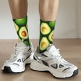 thumbnail image 6 of Vsdgher Avocado Crew Socks for Men & Women, Breathable Casual Athletic Ankle Socks, 6 of 6