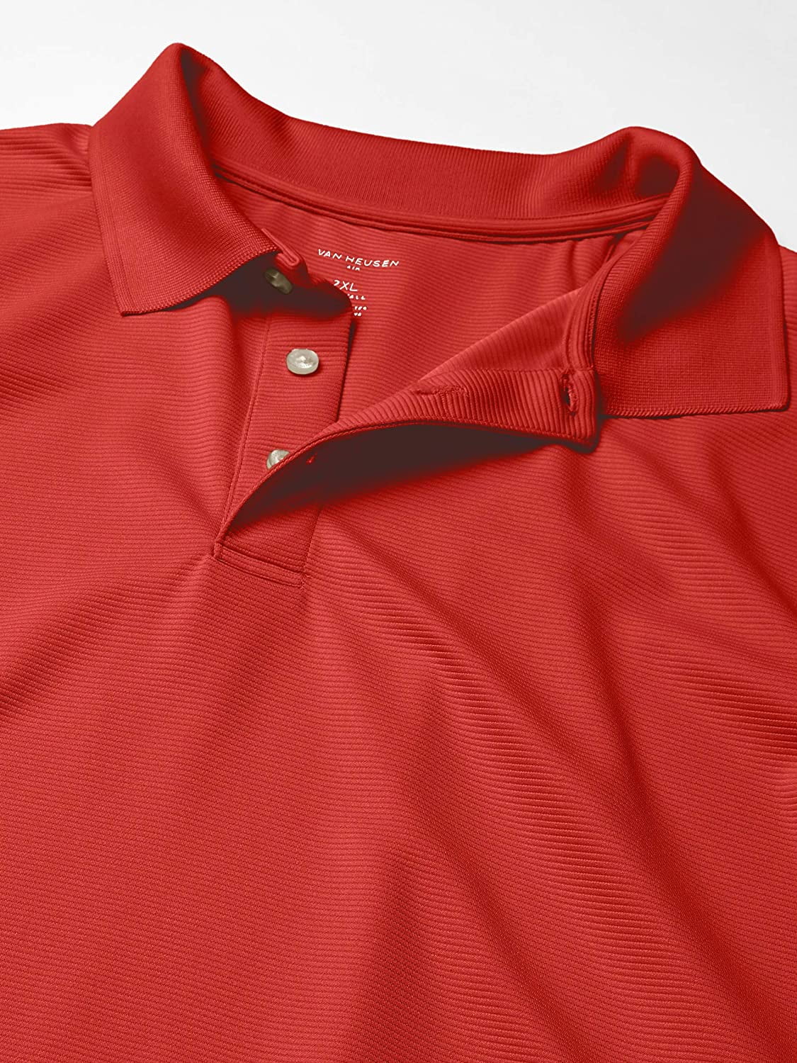 Van Heusen Men's Big & Tall Big Short Sleeve Air Performance Ottoman Stripe Polo Shirt, Chrysanthemium, 3X-Large Tall, 100% Polyester By Visit the Van ...