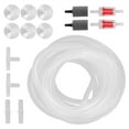 thumbnail image 1 of Aquarium Air Set, Check Valve Effective Easy To Use Fish  Air Accessories  For Aquarium For Fish  Combination A,Combination E 4m / 13.1ft Oxygen Tube,Combination F 2m / 6.6ft, 1 of 8