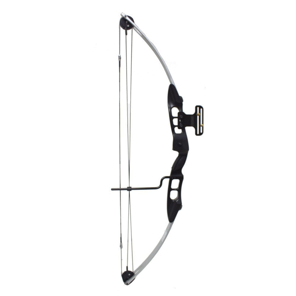 SAS Sergeant 55 Lb Compound Bow With Bow Sight Sling and Arrow Rest Stabilizer 