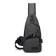 thumbnail image 3 of Mochila Para Hombre Mariconera Pechera Hombro Con Portabotella Xtellar negro, 3 of 4