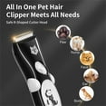 thumbnail image 4 of Brigita Pet Clipper - Professional-Quality Dog Grooming Tool, Low Noise & Vibration, Cordless & Long Battery Life, 4 of 11