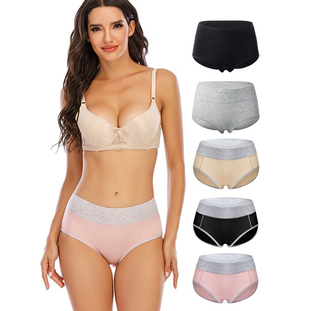 SAYFUT Underwear for Women High Waisted Soft Comfy Stretch Full