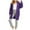 Purple, variant on larppty Womens Open Front Cardigan Waffle Knit Long Sleeve Sweaters Tops Fall Coat Outerwear with Pockets (Light Blue, 3XL)