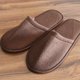 thumbnail image 1 of ADDHAT 10 Pares De Zapatillas Desechables Para Color Café Material Premium, 1 of 8