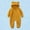 Yellow, variant on Herrnalise Toddler Baby Boys Girls Color Plush Cute Bear Ears Winter Thick Keep Warm Jumpsuit Romper clearance under 5 !