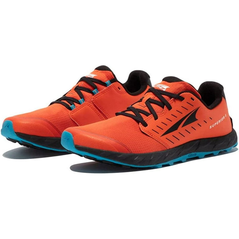 ALTRA Mens AL0A546Z Superior 5 Trail Running Shoe 12.5 Orange/Black