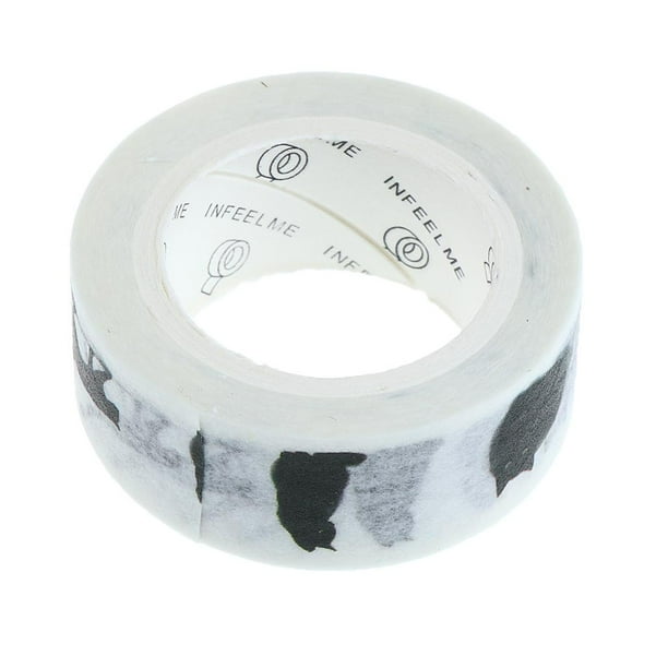 DIY Washi Tape Cintas adhesivas Scrapbook adhesivas de papel decorativo -22 patrones disponibles- 15 mm x 10 M 14 shamjiam Cinta adhesiva decorativa de washi