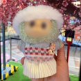 thumbnail image 2 of Doll Clothes XWGLFT Labubu, muñecas de 17 cm con sombrero, suéter y falda, 2 of 6