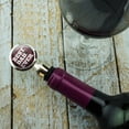 thumbnail image 3 of Best Dad Ever Red Black Plaid Wine Bottle Stopper, 3 of 8
