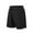 Black A, variant on FLMEI Men's Active Shorts Athletic Shorts Loose Casual Quarter Shorts Pants for Basketball Football Badminton Exercise Training Running M-6XL