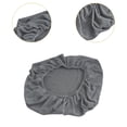 thumbnail image 4 of Fundas resistentes y lavables para cojines individuales de sofá y chaise longue de terciopelo. Gris, 4 of 6